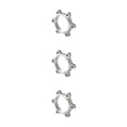 thumbnail image 1 of ZLight Threaded Strong Toughness Hub Disk Conversion Seat Disc Brake Rotor Adapter Road Bicycle Accessories Smooth Surface 48MM 3Set, 1 of 6