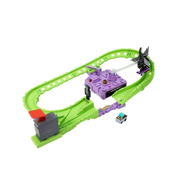 Pista de Juguete Mattel Hot Wheels Minecraft