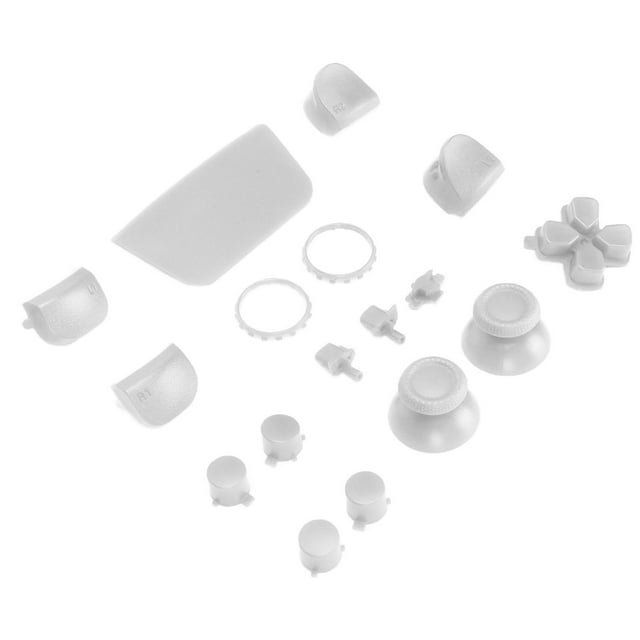 Pour Coque de Bouton de Remplacement Ps5 Boutons de Remplacement L2 R2 Boutons Complets Ensemble Kit de Réparation de Bouton de Remplacement pour Manette Ps5