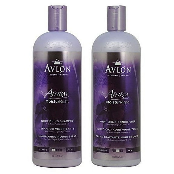 Avlon Affirm Moistur Right Nourishing Shampoo Conditioner 32oz "Set"