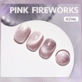 thumbnail image 2 of Esmalte de uñas GAOY Pink Glassy Cat Eye Gel 16 ml con imán 2146, 2 of 5