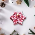 thumbnail image 4 of Christmas Snowflake Aromatherapy Candle, Scented Soy Wax Candle, Long Lasting Burn Romantic Home Decor, Green Red White Holiday Gift for Christmas Housewarming, 4 of 7