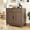 Brown, variant on VEANERWOOD Sideboard Storage Cabinet with Doors and Shelves, Wooden Fluted Cabinet with Adjustable Shelves, Credenza Storage Cabinet for Kitchen, Living Room