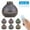 2#, variant on kayannuo Aroma Diffuser Auto Shut Off, 400ml Essential Oil Diffuser with Diamond-Shaped D