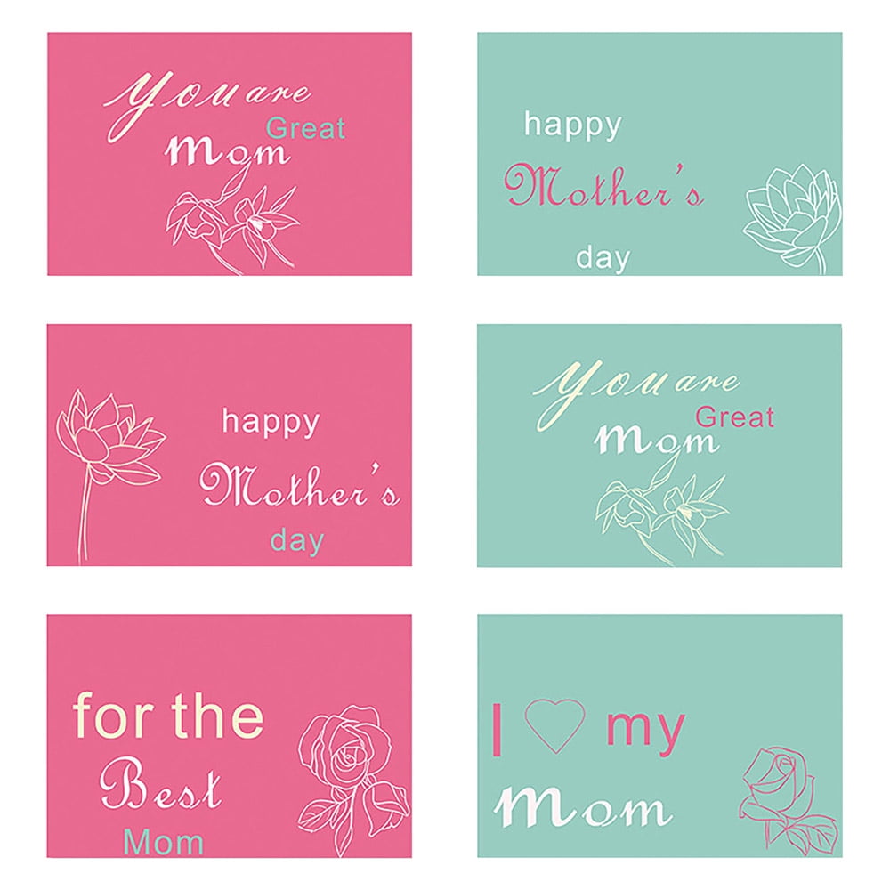 Black Friday Deals! Ruziyoog Mothers Day Cards Much Cute Print Greeting Card  For Mom On Mothers Day Gift With Dried Flowers Funny Humor - Walmart.com