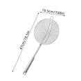 thumbnail image 2 of Stainless Steel Slotted Spoon With Heat Resistant Handle, Large Kitchen Ladle For Frying Straining Pasta Soup, 304 Grade Rust Proof Easy Clean Design With Pot Hook, 15.94, 2 of 8