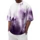 thumbnail image 1 of Summer Men's Popular T-shirt Printed Round Neck Short Sleeve T-shirt 3XL, 1 of 5