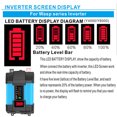 thumbnail image 4 of Yeacher DC12 V-AC110 V 500W Car Conversion Inverter Power Inverter LED Battery Power Display Multiple, 4 of 8