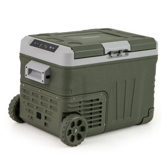 12V Car Refrigerator Portable Fridge - 35L/50L Electric Cooler, Adjustable Temp -4℉~68℉, DC 12/24V & AC 100-240V, for Road Trips, Camping, Food Preservation