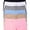 6 Pack: Pastel, variant on ToBeInStyle Teenage Training Bras, Pack of 6, Padded, Removable Cup Pads, Large/XL, Nylon Spandex Blend