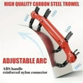 thumbnail image 5 of Adjustable Arc Putty Scraper woodworking tools, An Adjustable Arc Putty Scraper Woodworking Tools, Red, 5 of 8