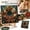 DIY Pearl Christmas Painting Kits#4, variant on Christmas DIY Diamond Painting Kits for Adults,5D Gem Art Sparkling Holiday Rhinestone Pearl Craft for Festive Home Wall Decor