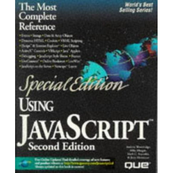 Pre-Owned Using Javascript (SPECIAL EDITION USING) (Paperback) 0789711389 9780789711380