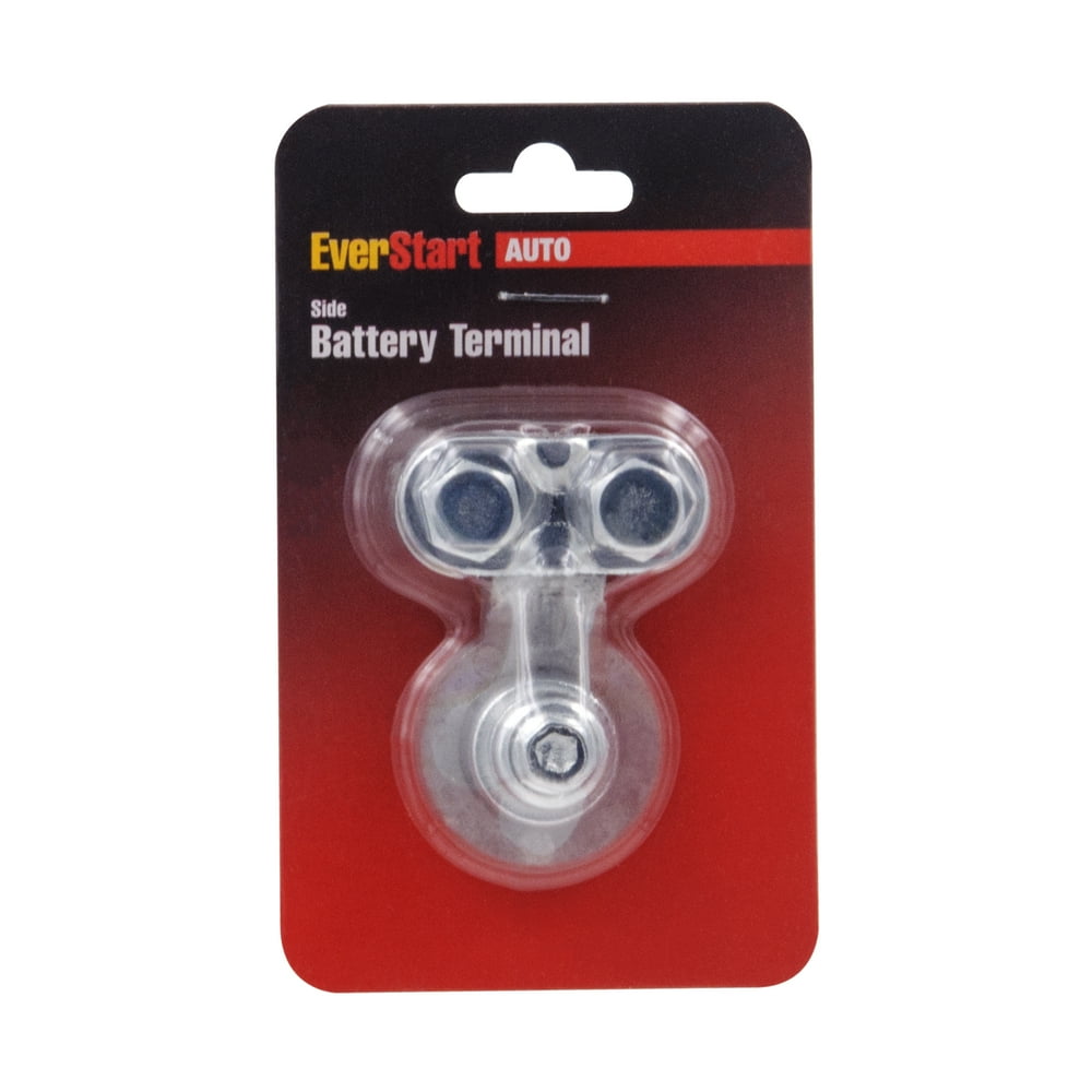 EverStart Auto Side Battery Terminal, Charging Posts Fit Positive and
