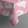 thumbnail image 5 of Sweet Ghost Halloween Pattern Rectangle Tablecloth 60"x102",Waterproof Polyester Rectangle Table Cloth, Wipeable Spillproof Polyester Tablecloth for Dining, Camping, Indoor and Outdoor, 5 of 6