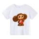 thumbnail image 4 of Ropa bonita de Cheburashka para niños, camisetas de algodón a la moda de verano para niños, camisetas de dibujos animados para bebés y niñas, camisetas de manga corta, 4 of 4