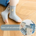 thumbnail image 4 of Laklulu 5 pares de calcetines antideslizantes lindos de princesa bebé calcetines hasta la rodilla para niña, 4 of 6