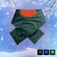 thumbnail image 1 of Grid Printed Heating Scarf Winter Warm Scarf Heating Scarf Three Gear Regulation USB Heater Heating Neck Brace Heating Pads, 1 of 4
