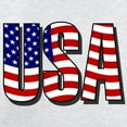 thumbnail image 3 of CafePress - U.S.A. Sweatshirt - Crew Neck Sweatshirt, 3 of 4