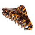thumbnail image 1 of Barrette Grande de Las Mujeres, 4,3 "Jumbo Barrettes Fuerte Influencia de Captura Pasador de Pelo Mordaza de para El Grueso / Fino Barrettes - Marrón Macarena Clips grandes para el pelo de las mujeres, 1 of 8