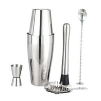 Fiocias Stainless Steel Cocktail Shakers Set Drink Mixer Bar Tool for Drink Christmas