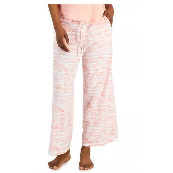 Alfani Women's Printed Wide Leg Modal Sleep Pants-Small