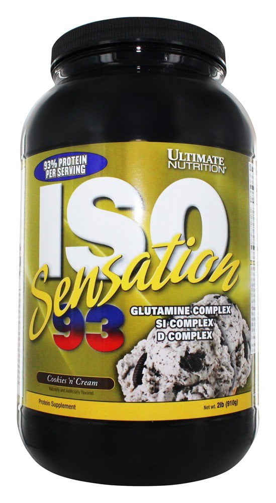 ultimate nutrition iso sensation