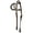 Dark Oil, variant on Schneiders Two Ear Silver Plated Western Show Headstall | Light Oil | Size Full Horse