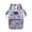 glistening bubble, variant on Mummy Bag Fashion Patterned Backpack Lightweight Large Capacity Backpack Maternity Baby Changing Bags Baby Stroller Backpack Diaper Changing Backpack