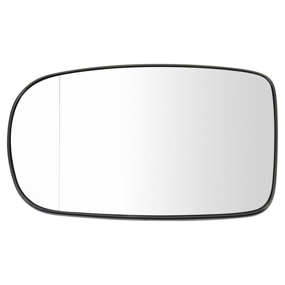 TRQ Left Mirror Glass For 2011-2014 Chrysler 200 11-20 300 12-22 Dodge Charger MGA13727