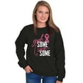 thumbnail image 5 of Grab Save Some Breast Cancer Women Crewneck Sweatshirt Brisco Brands S, 5 of 6