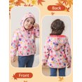 thumbnail image 6 of Aideaone Toddler Fleece Jacket Zip up Baby Boys Girls Hooded Winter Coat Long Sleeve Kids Thick Warm Outerwear, 6 of 10