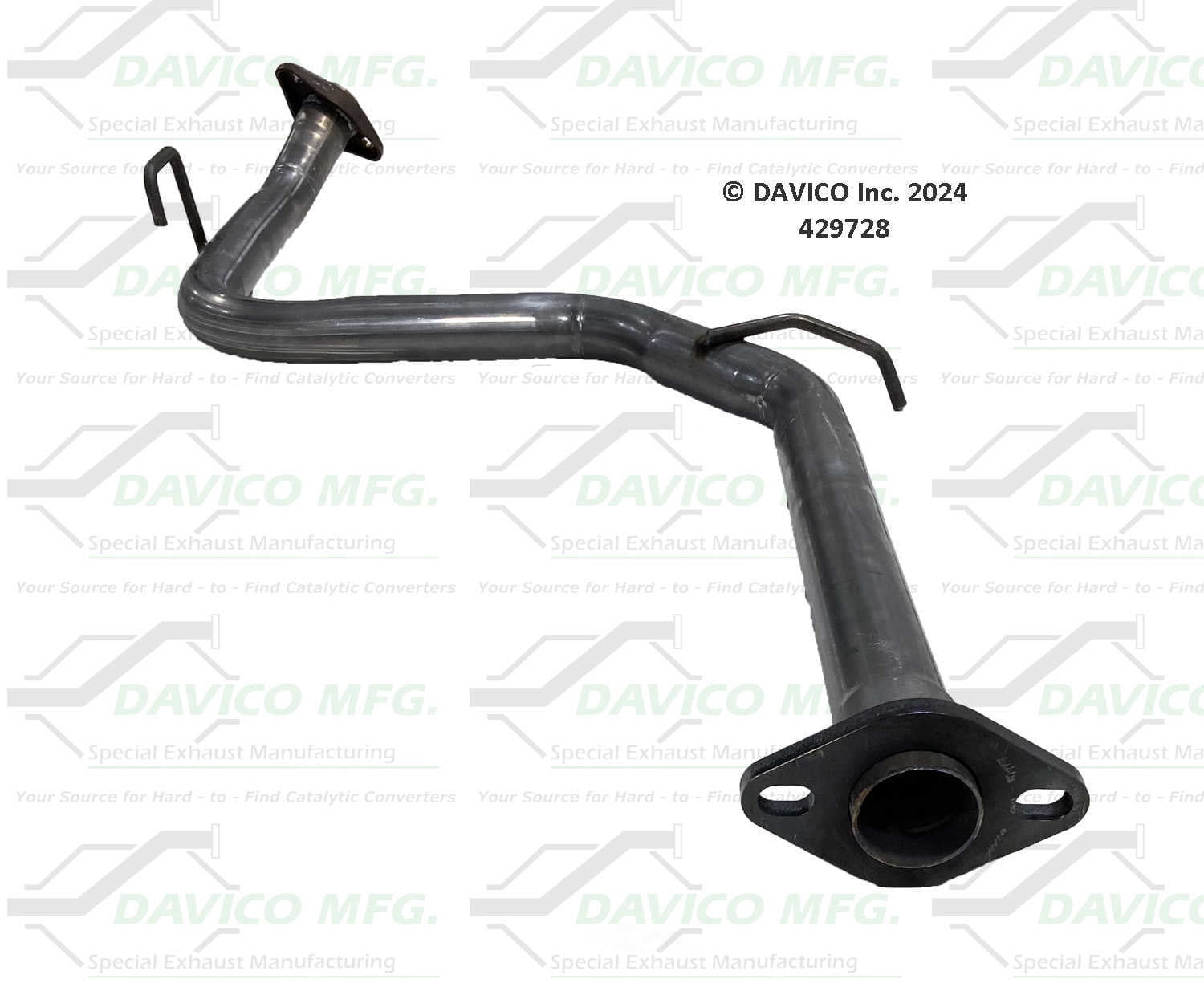 Davico Mfg 429728 Exact-Fit Exhaust Pipe