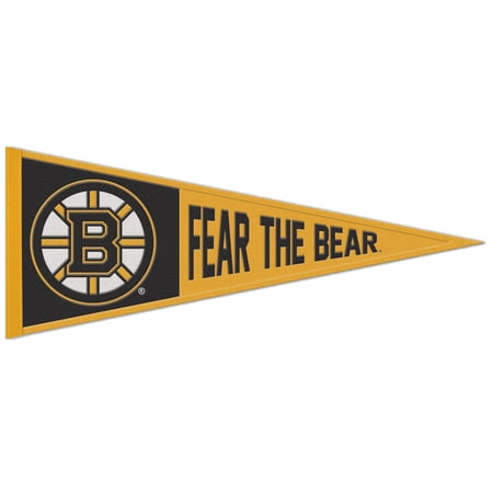 WinCraft Boston Bruins 13 x 32 Retro Logo Wool Pennant