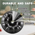 Bundt Cake Pan, Nonstick Round Fluted Tube Cake Baking Pan, Buntz Pound ...