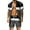 Gray, variant on Vedolay Short Sets Men Men's Shirt and Shorts Set 2 Piece Summer Fashion Set,Black L