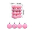 thumbnail image 3 of Eolstice 24 Piece Christmas Hanging Ornament Set, Assorted Colorful Shiny Decorative Balls, for Festive Holiday Tree Indoor Home Party Decor, 3 of 9