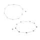 thumbnail image 4 of Collar de perlas de plata Sonducket para mujer 40cm Blanco, 4 of 6