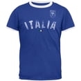thumbnail image 1 of Italia Distressed Soccer Ringer T-Shirt, 1 of 1