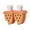 Orange, variant on Vaidha Popsicle With 4 Pops, Ice Cream Molds Reusable Ice Makers Easy Release Popsicle Tray For DIY Ice Cream Homemade Ice