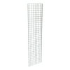 Grid Panel for Retail Display – Perfect Metal Econoco Grid for Any Retail Display, 2’ Width x 8’ Height, 3 Grids Per Carton (Chrome)