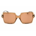 thumbnail image 2 of Versace 0VE4441 5028/O Women's Transparent Brown Square Sunglasses, 2 of 2