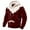 Wine, variant on Long Sleeve Shirts for Men, Ugly Men Christmas Sweater Men Fuzzy Flannel Sherpa Lined Sweatshirts 2026 Xmas Holiday Tops Pullover