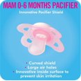 thumbnail image 2 of MAM Pacifier and MAM Pacifier Clip Value Pack (2 Pacifiers & 1 Clip), Pacifiers 0-6 months, Baby Boy Pacifier Animals Design, Baby Pacifier Clips, 2 of 8