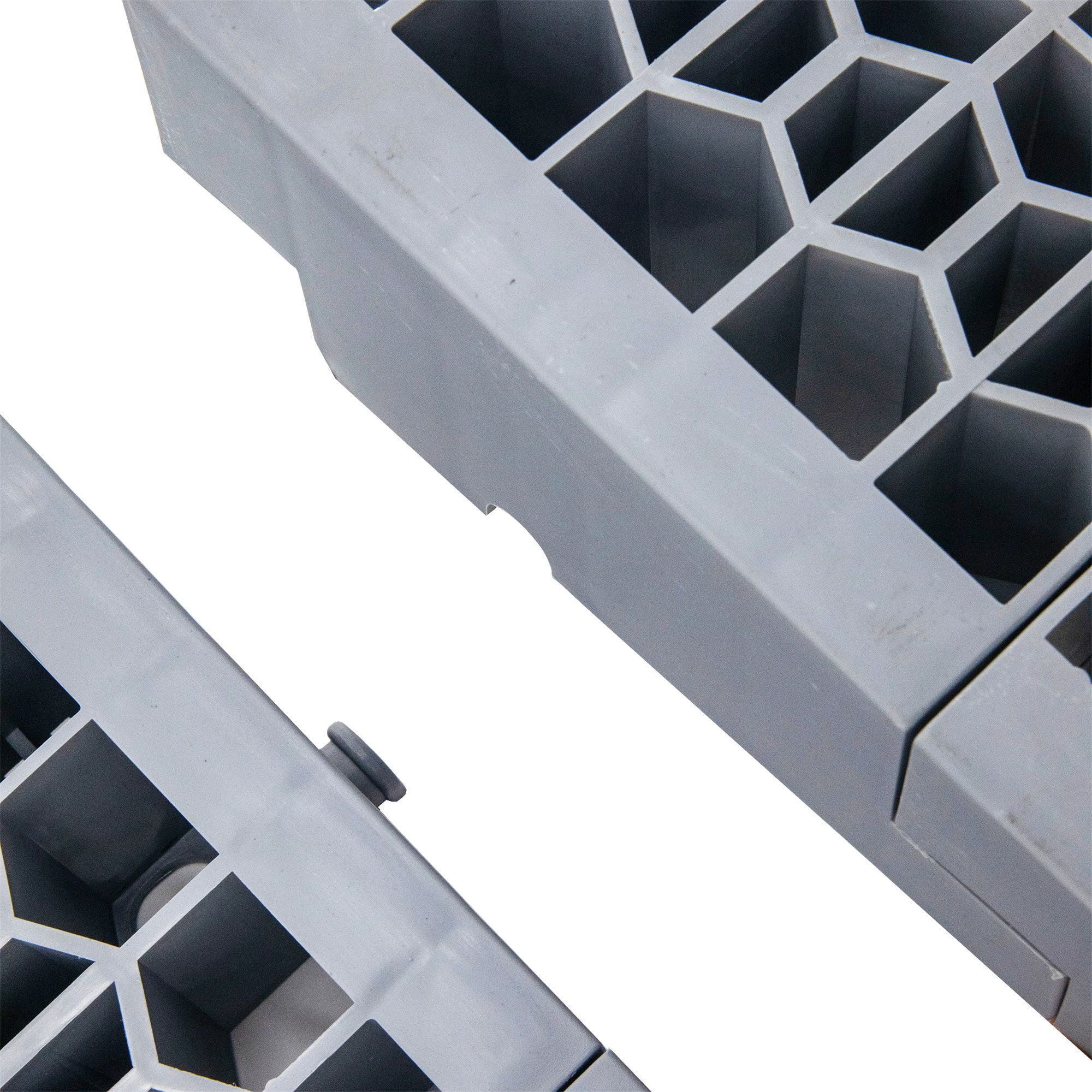 32in W Silver Spring Plastic Multi-Height Threshold Ramp