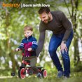 thumbnail image 3 of Besrey Toddler Tricycle for Ages 2-5 Years,Kids Trike for Boys and Girls,Child Bicycles Kid Bike with Bell,Red, 3 of 15