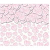 Amscan 369131. 15 Confetti Heart Iridescent - Pack of 12