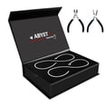 thumbnail image 1 of Kit de pulseras ABYST DIY con cadenas de plata esterlina para parejas, 1 of 8