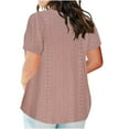 thumbnail image 4 of Onegirl Womens Tops Dressy Casual Sexy Summer Work Blouses for Women Office Management Shirts Plus Size Womens Shirts Dressy Casual Athletic Tops Women Xl Buy Again My Orders Clearance Deals, 4 of 4