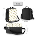 thumbnail image 2 of Lsque Bee Lunch Bag Lunch Box for Women Men Reusable Insulated Lunch Tote Bag,Leakproof Thermal Cooler Sack Food Handbags Case High Capacity, 2 of 9